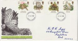 1986-05-20 Species at Risk Stamps Medway FDC (81208)
