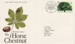 1974-02-27 British Trees Stamp Bureau FDC (81273)