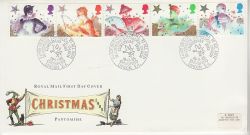 1985-11-19 Christmas Stamps Chingford E4 FDC (81302)