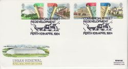 1984-04-10 Urban Renewal Stamps Perth FDC (81306)