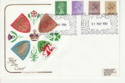 1980-05-21 Definitive Stamps Windsor FDC (81330)
