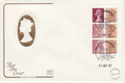 1987-09-29 Definitive Booklet Stamps Windsor FDC (81372)
