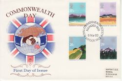 1983-03-09 Commonwealth Day London WC2 FDC (81389)
