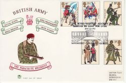 1983-07-06 British Army Stamps Sandhurst FDC (81395)