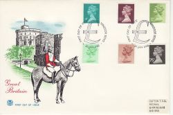 1980-01-30 Definitive Stamps Windsor FDC (81400)