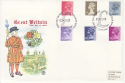 1981-01-14 Definitive Stamps Windsor FDC (81401)