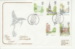 1980-05-07 London Landmarks Stamps Kingston FDC (81409)