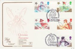 1985-11-19 Christmas Stamps Nottingham FDC (81416)