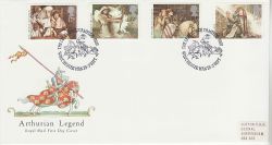 1985-09-03 Arthurian Legends Stamps Winchester FDC (81450)