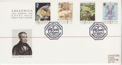 1984-06-26 Greenwich Meridian Stamps MG Swavesey FDC (81451)