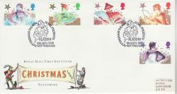 1985-11-19 Christmas Stamps Nottingham FDC (81461)