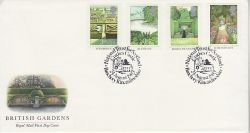 1983-08-24 British Gardens Stamps Crathes Castle FDC (81536)
