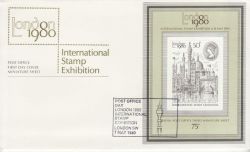 1980-05-07 London Exhibition M/S PO Day London SW FDC (81553)