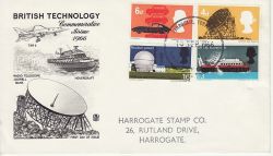 1966-09-19 Technology Stamps Harrogate FDC (81607)