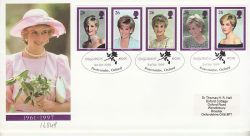 1998-02-03 Diana Stamps Postcombe Oxford FDC (81636)