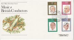 1980-09-10 British Conductors Stamps London SE1 FDC (81668)