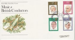 1980-09-10 British Conductors Stamps London WC2 FDC (81669)