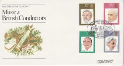 1980-09-10 British Conductors Stamps Rossall FDC (81674)