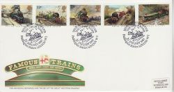 1985-01-22 Famous Trains Stamps Paddington Stn FDC (81714)