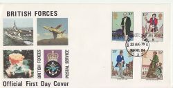 1979-08-22 Rowland Hill Stamps BFPO Berlin cds FDC (81746)
