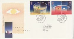 1991-04-23 Europe in Space Stamps Cambridge FDC (81795)