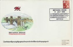1980-07-11 Britannia Bridge Commemorative Cover (81816)
