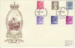 1981-01-14 Definitive Stamps Windsor FDC (81818)