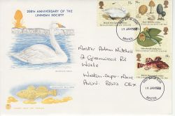 1988-01-19 Linnean Society Stamps Bristol FDC (81846)