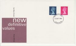 1980-10-22 Definitive Issue Worcester FDC (81869)