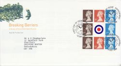 1998-10-13 Breaking Barriers Stamps Chislehurst FDC (81885)