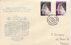 1972-11-20 Silver Wedding Stamps Windsor FDC (81920)