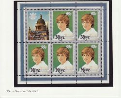 1981 Niue Royal Wedding Stamps 95c S/S MNH (81954)