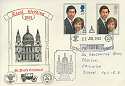 1981-07-22 Diana & Charles Royal Wedding FDC St Pauls (8204)