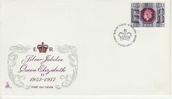 1977-06-15 Silver Jubilee Stamp Windsor FDC (82078)