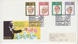 1980-09-10 British Conductors Stamps London EC2 FDC (82112)
