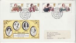 1980-07-09 Authoresses Stamps Haworth FDC (82114)