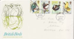 1980-01-16 Birds Stamps Brighton FDC (82280)