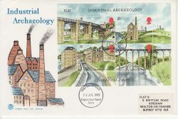 1989-07-25 Industrial Archaeology M/S Kingston FDC (82283)