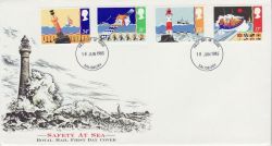 1985-06-18 Safety At Sea Stamps Salisbury FDC (82298)