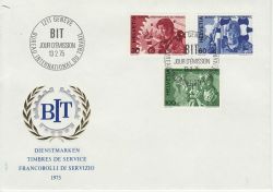 1975-02-13 Switzerland BIT Bureau Du Travail FDC (82361)