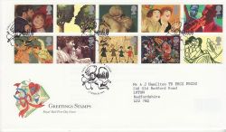 1995-03-21 Greetings Stamps Lover FDC (82433)