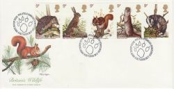 1977-10-05 Wildlife Stamps Fleetwood Bureau FDC (82456)