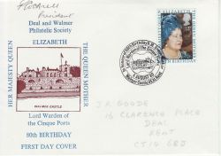 1980-08-04 Queen Mother D & W Walmer Castle FDC (82472)