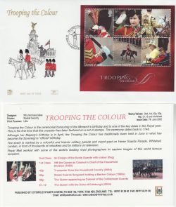2005-06-07 Trooping The Colour M/S London SW1 FDC (82572)