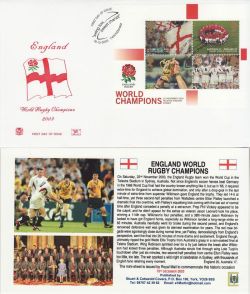 2003-12-19 Rugby England Winners Twickenham FDC (82593)