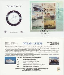 2004-04-13 Ocean Liners M/S Southampton FDC (82594)