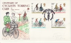 1978-08-02 Cycling Stamps TI Raleigh Nottingham FDC (82610)