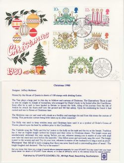 1980-11-19 Christmas Stamps Bethlehem FDC (82648)