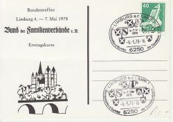 1978-05-06 Germany Stamp on Limburg Card (82707)