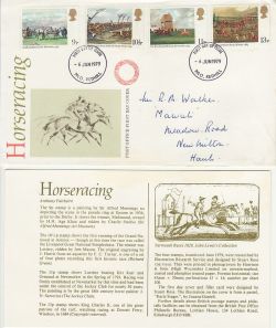 1979-06-06 Horseracing Stamps MLO Redhill FDC (82739)